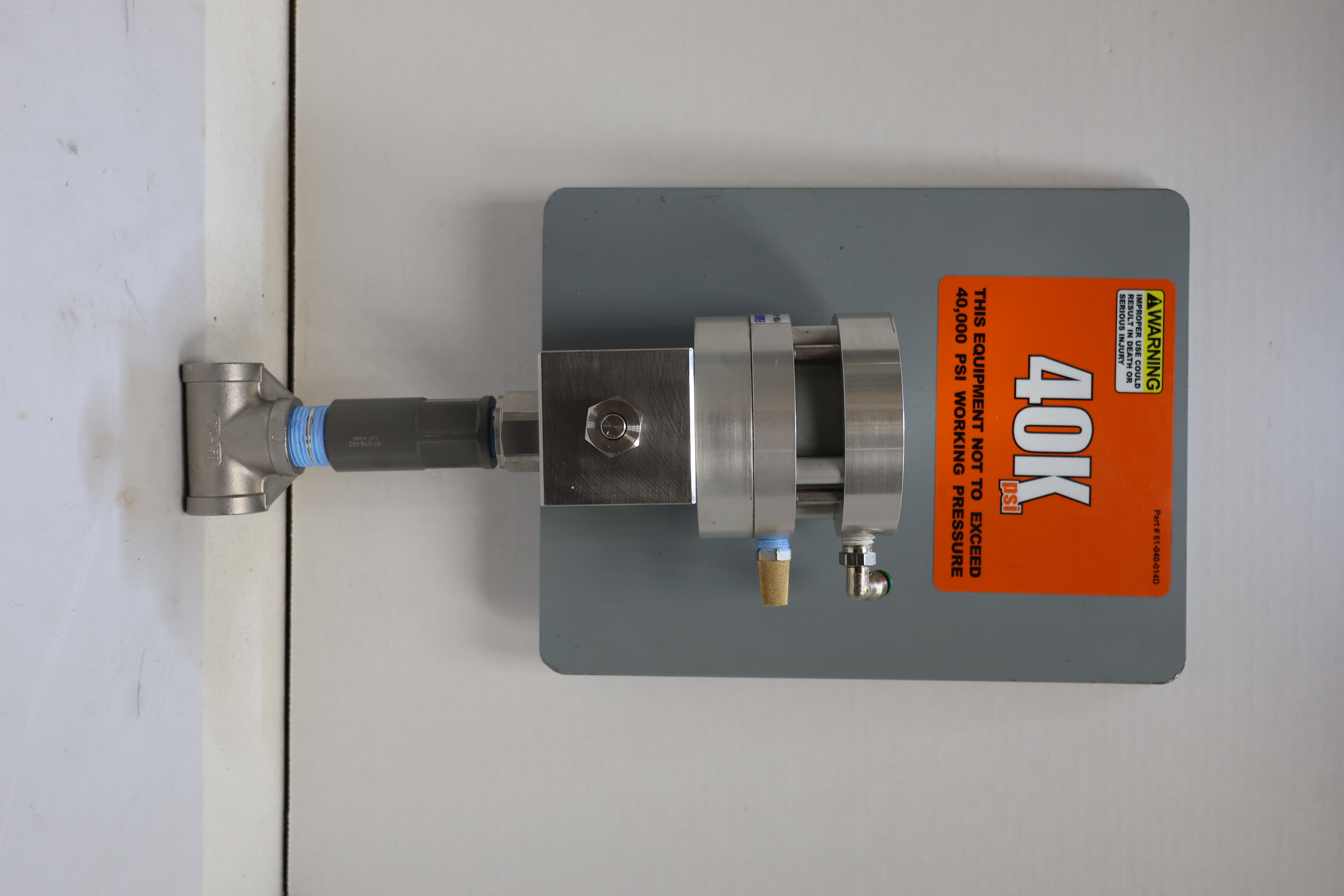Fabco-Air PSR6-0.500-HL High Pressure Pneumatic Actuator 40,000 PSI MAWP New