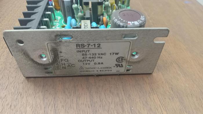 Used Nemic Lambda RS-7-12 Power Supply - GHB-45