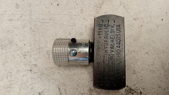 Lot of 4 PARKER NEEDLE VALVE P/N N400S, 5000PSI GH89