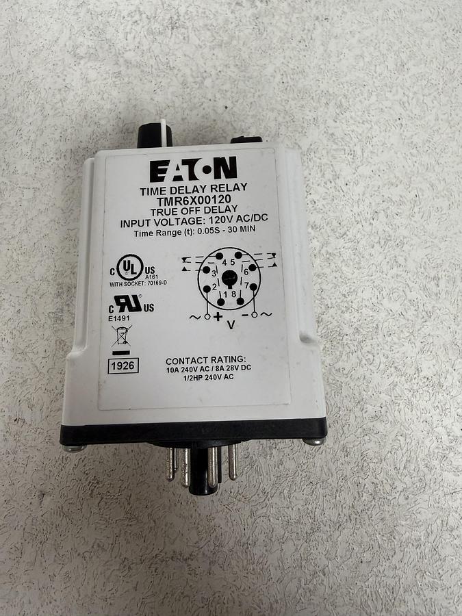 Eaton TMR6X00120 Time Delay Relay - New - GHB-81