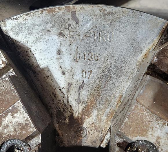 Used Bison 12" 6-Jaw SET-TRU Forged Steel Lathe Chuck - GHB-9