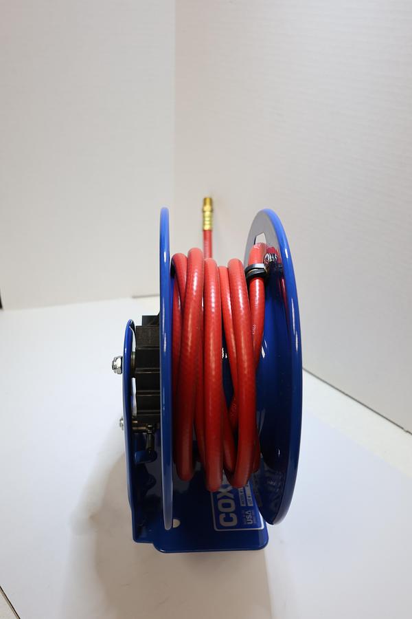 Coxreels LG-LP-115 Spring Retractable Air Hose Reel 1/4" x 15' New