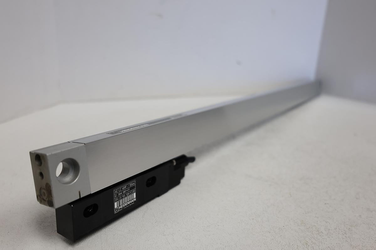 Used HEIDENHAIN LC 491F Linear Encoder Scale 470mm ID 384981-01 CNC