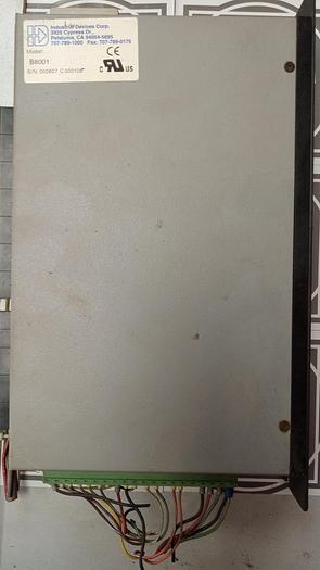 Parts Only B8001 Industrial Devices Corp Digital Brushless Servo Motor Drive - For Parts Only - GHA-17