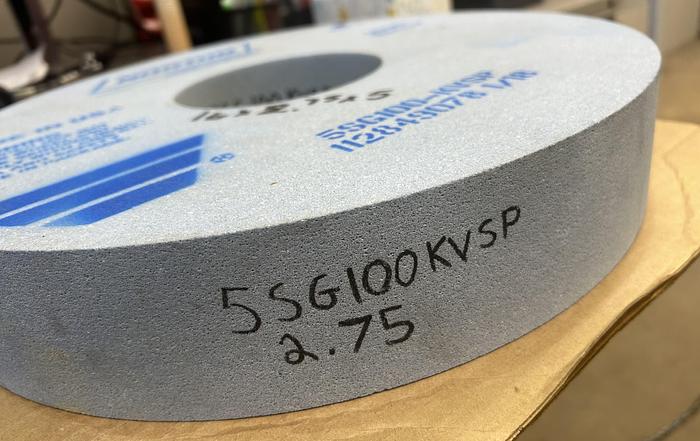 Used Norton Saint-Gobain 16"X 2-3/4"X 5" Grinding Wheel 112849078-1/18 - GHC-1