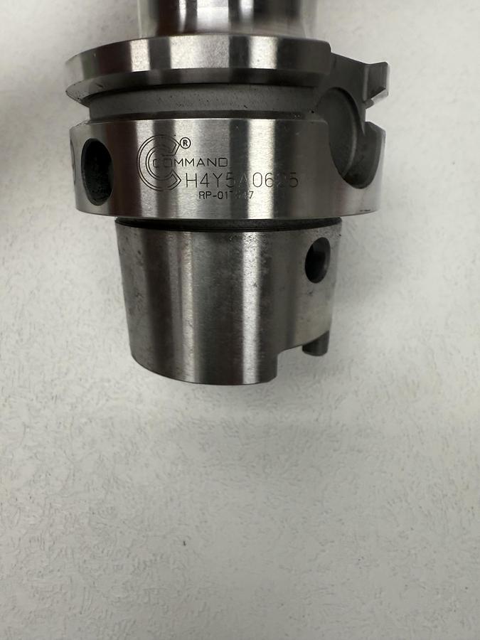Used  Command HSK Shrink Fit Tool Holder H4Y5A0625 GHA-28