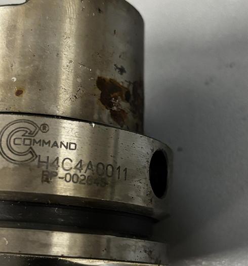 Used COMMAND HSK63A COLLET CHUCK TOOL HOLDER H4C4A0011 GHA-SS4