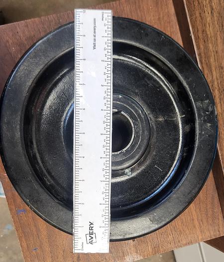 Used Poly Wheel - 10" x 3" , center hole 1-3/4" - GHB-71