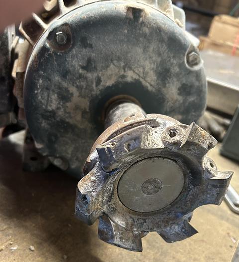 Used Baldor Reliance ECP3663T AC Motor, 5HP Frame 184T - Used - GHB-83