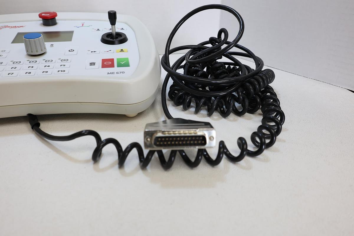 Used Metrologic Group ME670 CMM Control Pendant Operator Interface Panel