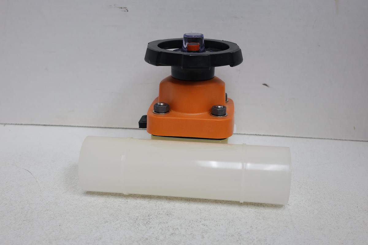 George Fischer +GF+ 175.319.009 SYGEF BCF-HP Zero Static Diaphragm Valve GHA-10