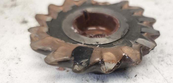 Used 2-1/2"x1/2"x7/8" Single Angle Milling Cutter - GHB-49