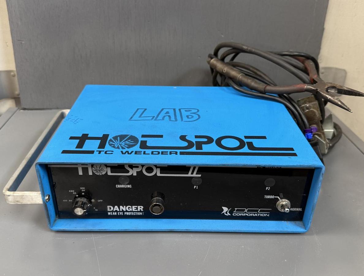 Used DCC HotSpot II TC Heavy Duty Thermocouple Welder GHA-SS5