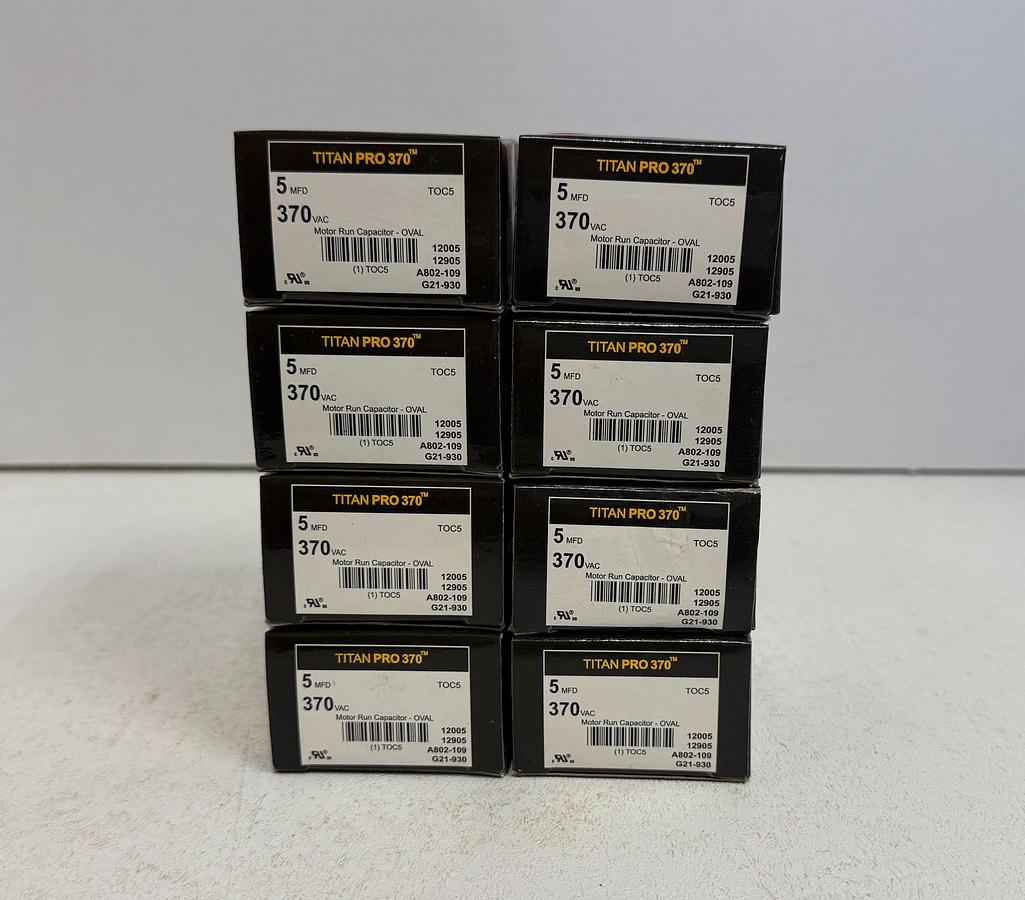(Lot of 8) Titan Pro 370 TOC5 370VAC 