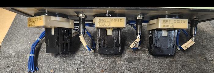 Used OKUMA E5405-019-490 Manual Tool Change Operator Panel Switch Board - GHB-74