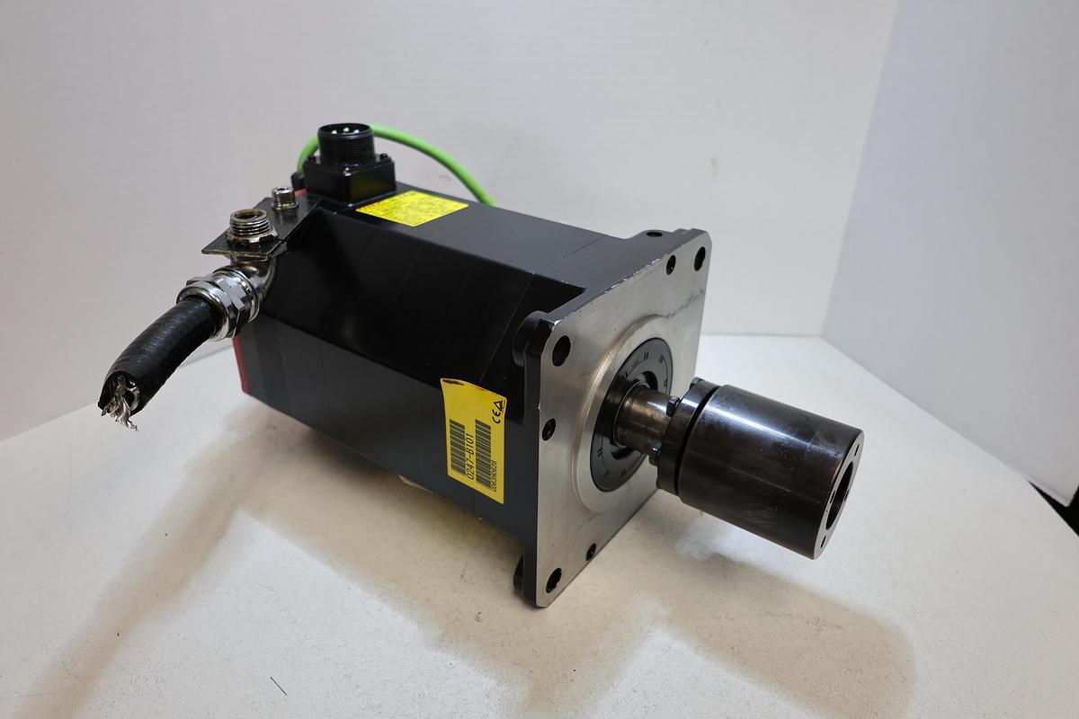 Used Fanuc A06B-0247-B101 αiF 22/3000 AC Servo Motor w/ Pulse Coder Used