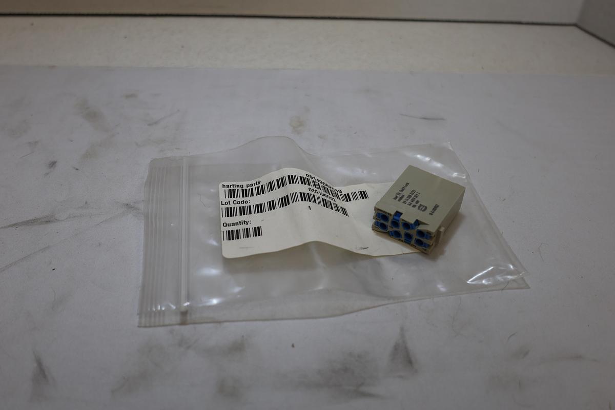 Harting 09 14 008 2633 Han EE Quick-Lock Male Module 8-Pole 16A 400V New