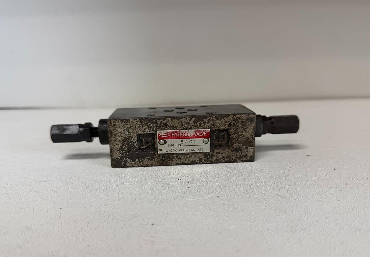 Used Toyo-Oki HF3H-W40K-025A Solenoid Valve MFG. NO. 5A02 GHA-181