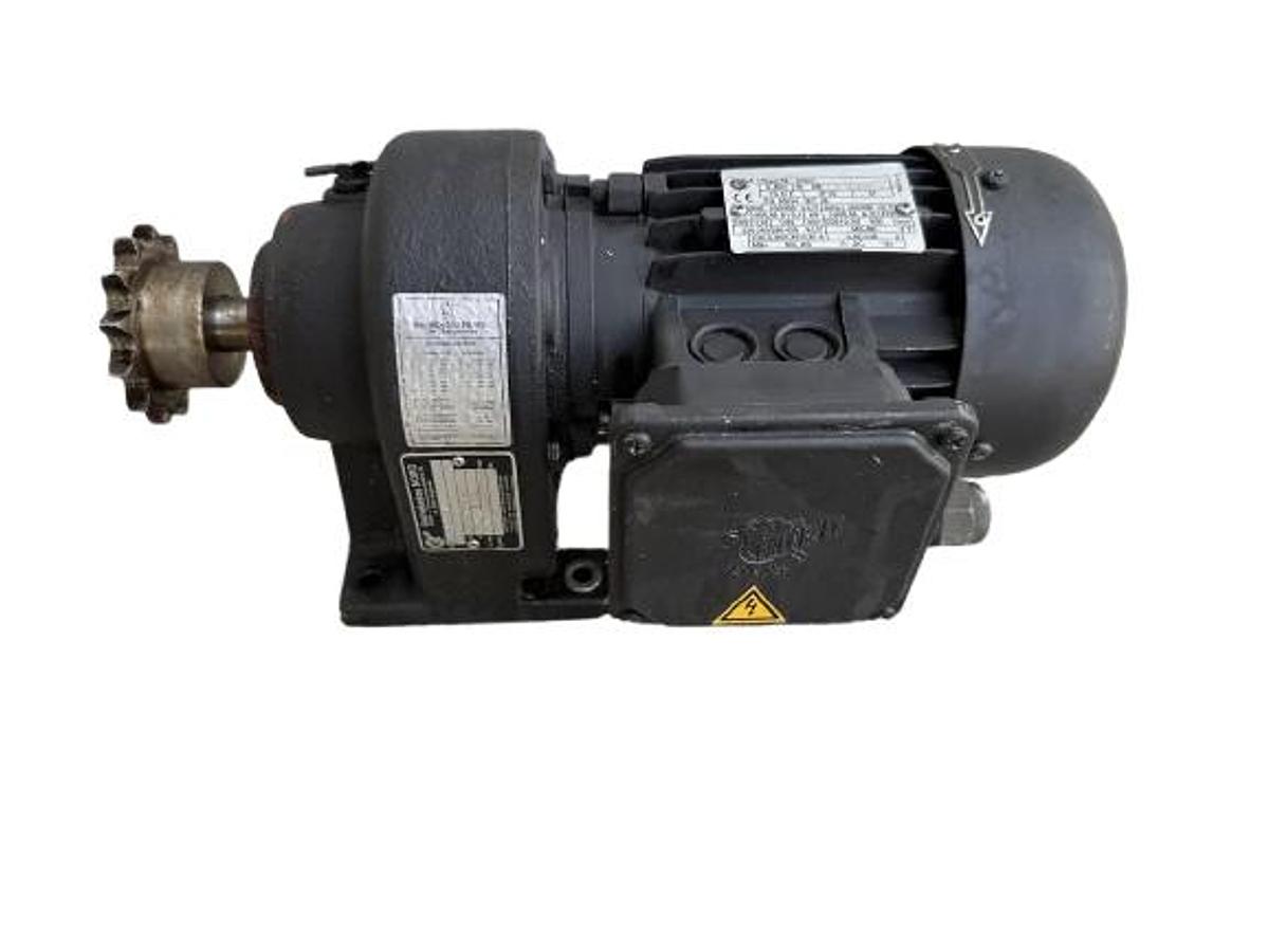 Used NORD SK 63S/4 Electric Motor – 3-Phase 0.12kW / 0.14kW – 230/400V – IP55