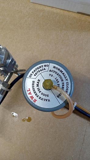 Used Ewal 4875404 High Pressure Valve W/ SPAN Instruments 3976EA 2000PSI Transducer GH503