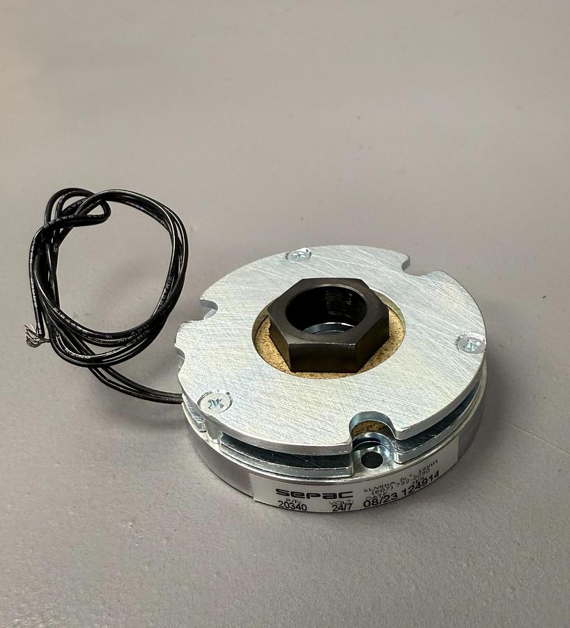 Used Sepac 20340 UTSEB Series Spring Engaged Power-Off Brake UTSEB-221-24 M14 GHC-25