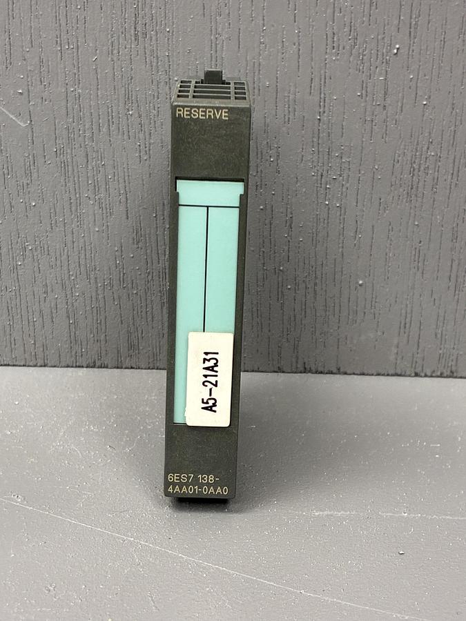 Used Siemens 6ES7 138-4AA01-0AA0 | SIMATIC ET 200S Base Module | GHC-34