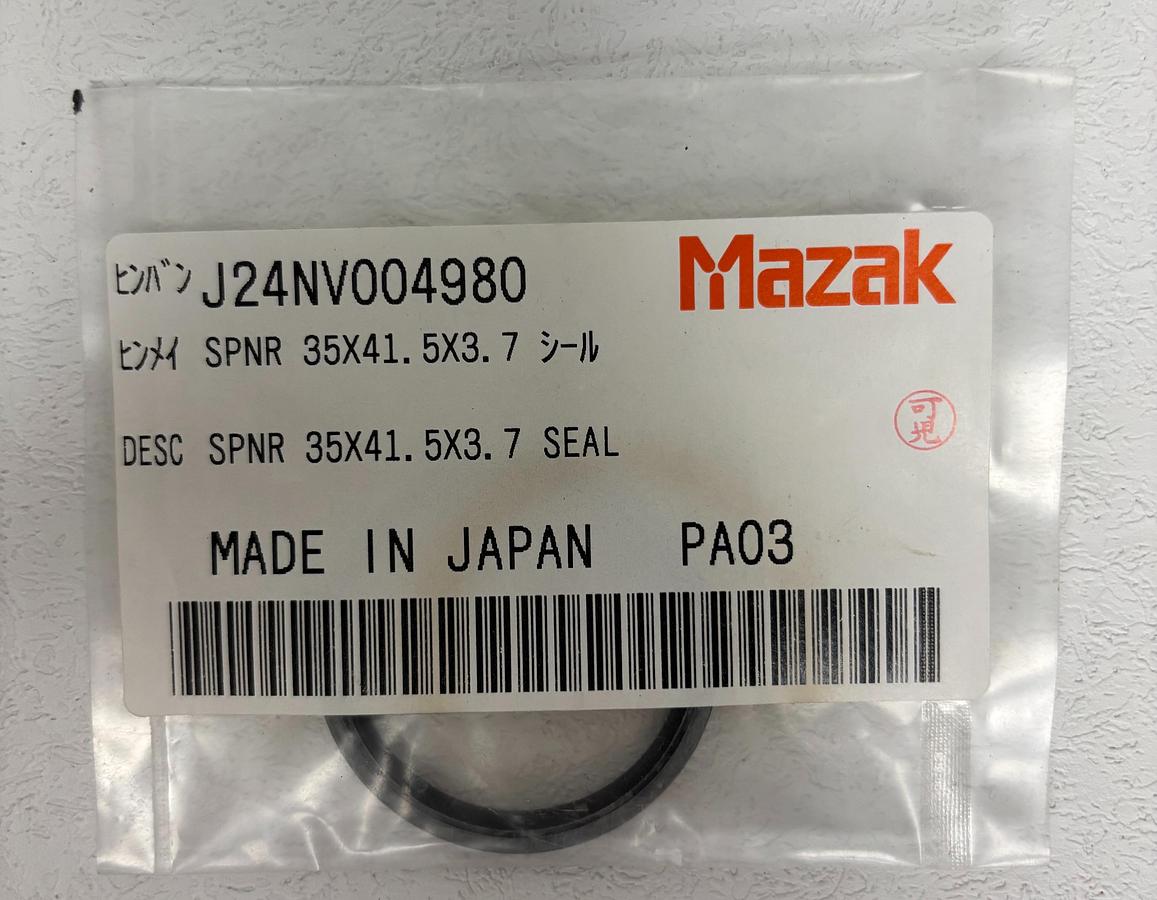 Used Mazak J24NV004980, 35X41. 5X3. 7 Seal GHC-29