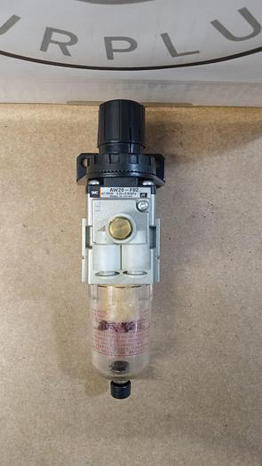 Used SMC AW20-F02 Filter Regulator, 1/4" NPT GH501