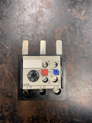 Used Siemens 3UA58 13-2V 57-70A Overload Relay GHA-gs49
