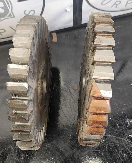 Used Lot of 2 - 8"x15/16"x1" Mill Cutters - GHB-49