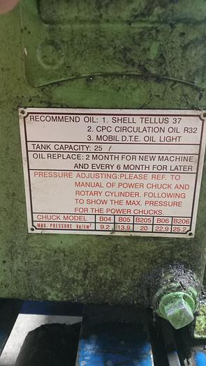 Used 6.5 Gallon Hydraulic Tank W/ CML Variable Vane Pump & Tatung Co 3Ph Induction Motor GH0-0