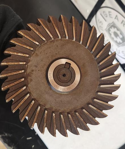 Used Valenite V50CT-E125L Tool Holder with 7X3/4X1-1/4 TOOTH CUTTER GHA-150-OBA