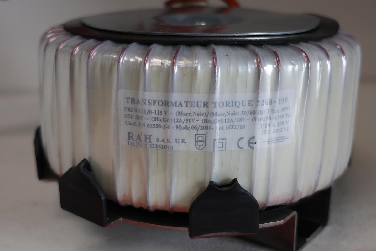 Used RAH S.A.R. Toroidal Transformer – Model 2268-399 – 1340VA – 250V