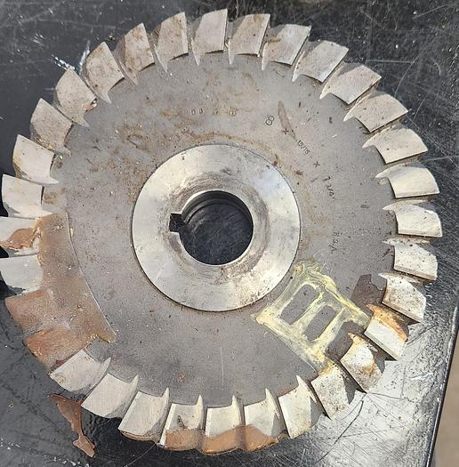 Used Lot of 2 - 8"x15/16"x1" Mill Cutters - GHB-49