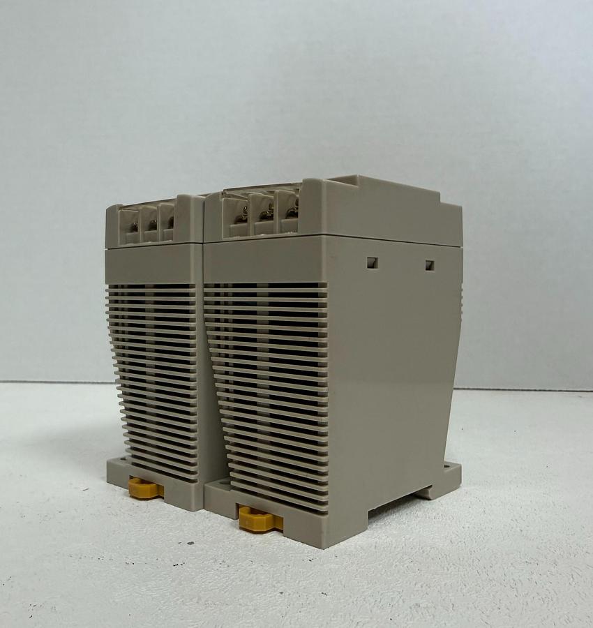 Used (Lot of 2) Omron S82K-01505 Power Supply – 5VDC Output, DIN Rail Mount GHA-187