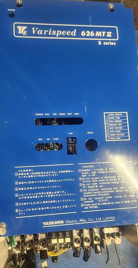 Used Yaskawa CIMR-MTI-15K.B Varispeed 626MTII B Series - GHB-77