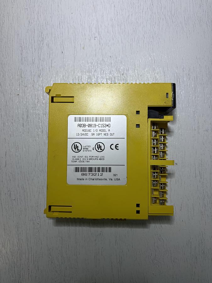 Used Fanuc A03B-0819-C153#D  GHA-177
