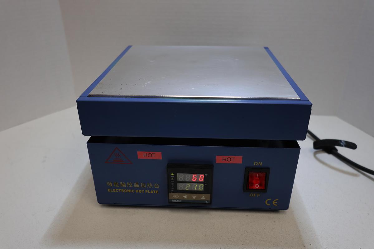 Used Digital Electronic Hot Plate 800W 110V PID Temp Controller Lab Heater