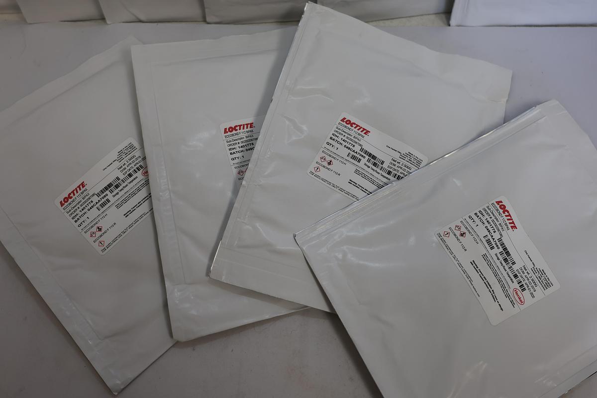 Loctite Henkel ECCOBOND F112 B/PAX Lot of 9 Sealed 2.5kg Pouches Exp 2020