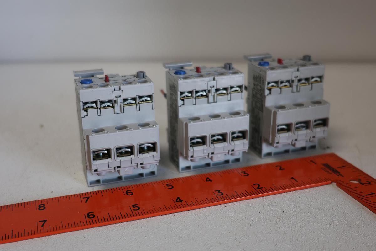 Used (LOT of 3) Allen Bradley 193-EA2DB Series B Motor Protection Overload Relay 1-2.9A GHA 182