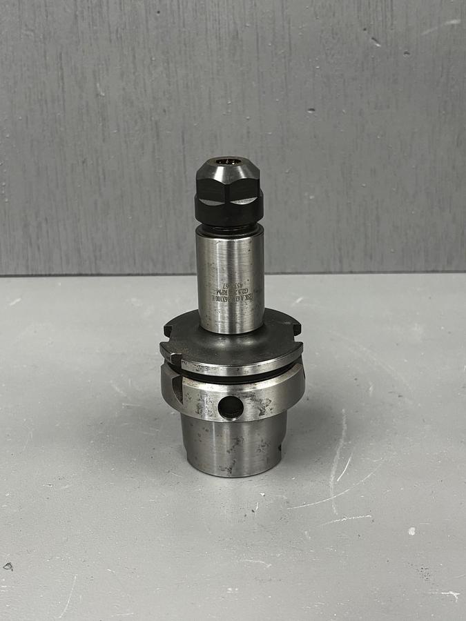 Used HSK A63 ER16X100 E G2.5 Collet Chuck Tool Holder HSKA63 GHC-3