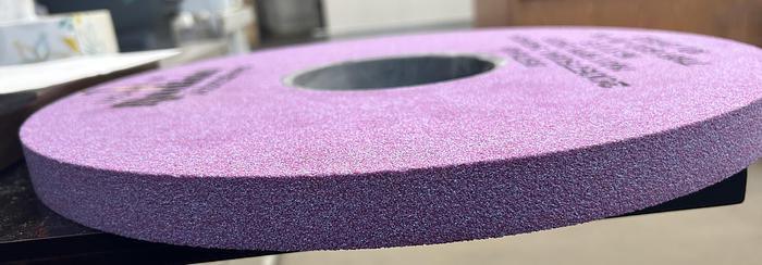 Used Radiac Ruby Grinding Wheel 16" X 1" X 5" - GHC-11