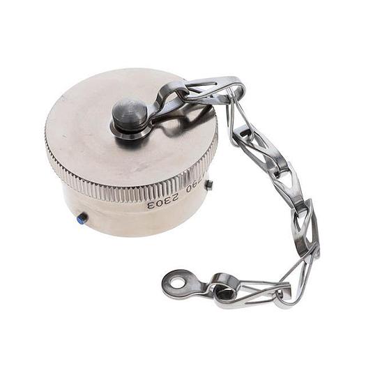 Used M83723/59-222RC Connector Cap (Cover), Dust 22 Silver - GHA-156-C0