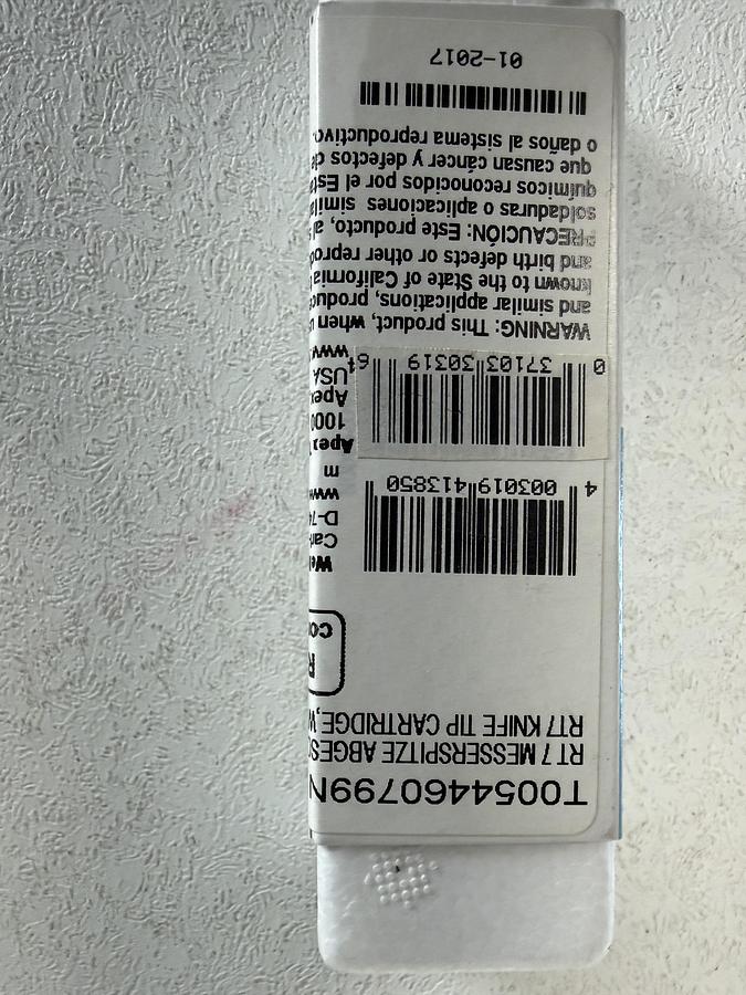 Used Weller RT7 Knife Tip Cartridge, WMRS Soldering Tip