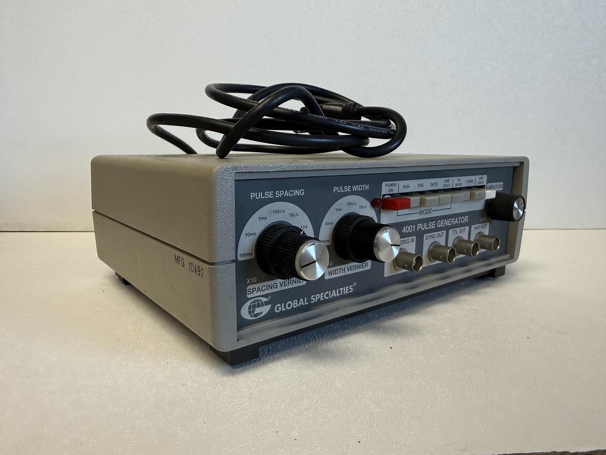 Used Global Specialties Corp. 4001 Pulse Generator 105-4001 110V GHC-47