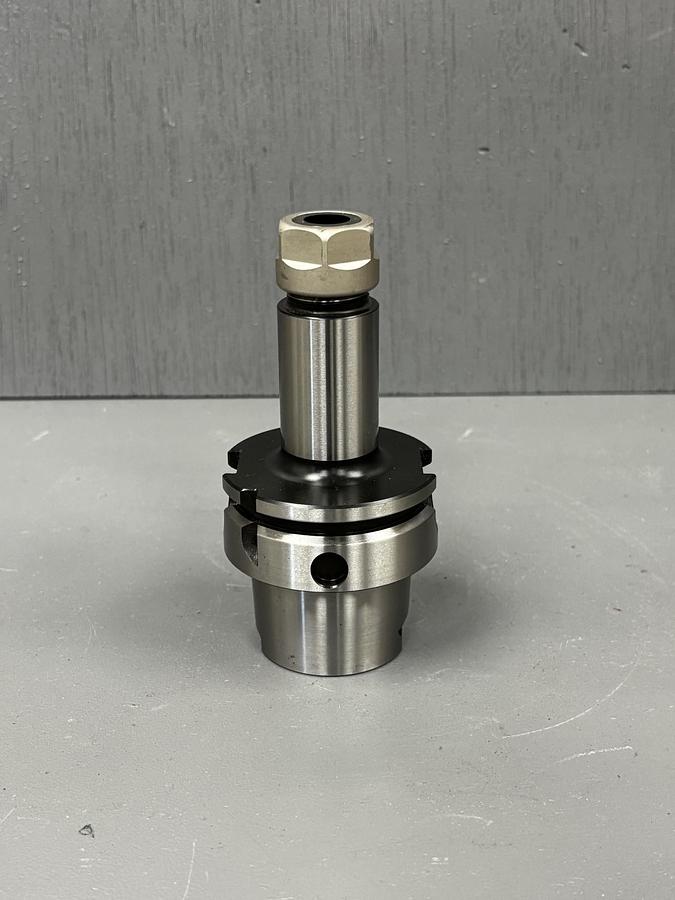 Used HSKA63ER16X100 G2.5 Collet Chuck Tool Holder HSKA63 GHC-3