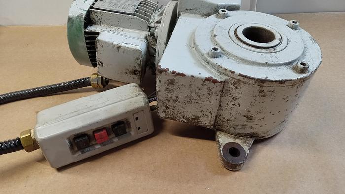 Used Tsubakimoto Emerson LS63E Motor W/ Gear Reducer GH505