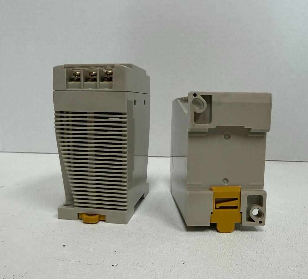 Used (Lot of 2) Omron S82K-01505 Power Supply – 5VDC Output, DIN Rail Mount GHA-187