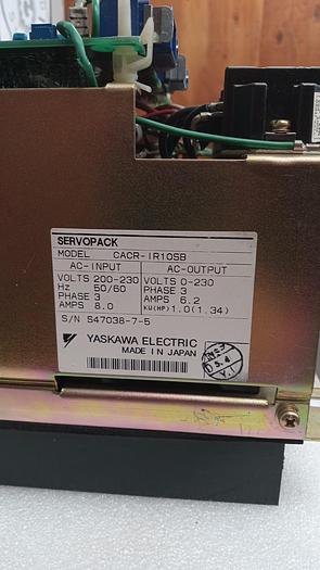 Used Yaskawa CACR-1R20SB Servo Pack Controller Used GHA-157-C3