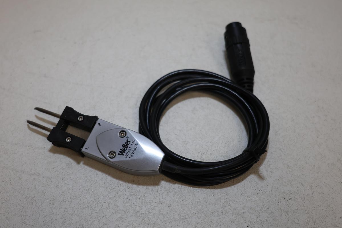Used Weller WXMP MS & WXMT MS Micro Soldering Set + NEW Spare Tip Used